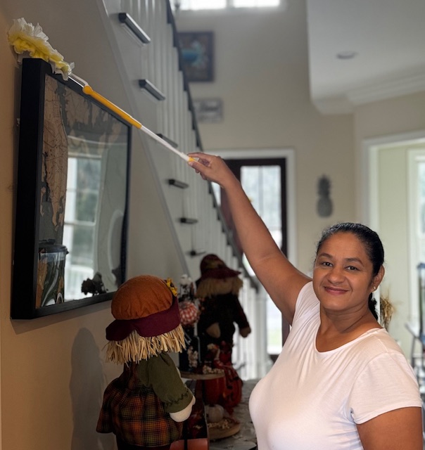 Portrait of Rosa Martinez smiling in a professional setting